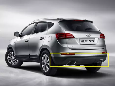 Задний бампер нижняя часть для JAC S5