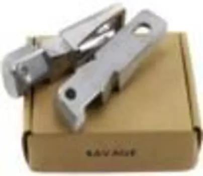 Задняя педаль стальная (алюминиевый сплав, серебристый) Savage SAVAGE-0200-02 для BMW F800GS 2013-2017