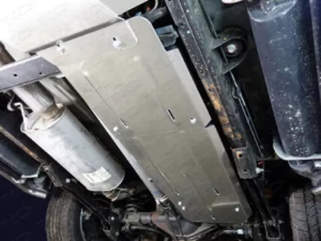 Защита бака (алюминий 4мм)ZKTCC00196 Сhevrolet Tahoe IV 2015-