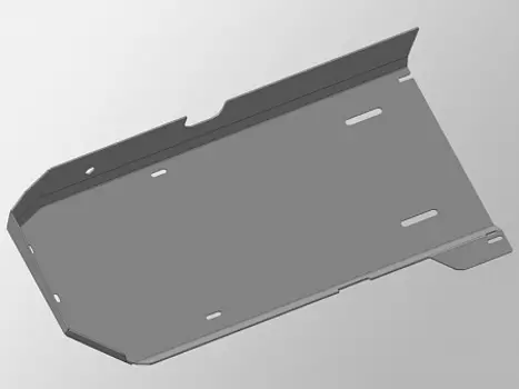 Защита бака ТСС для Nissan Pathfinder (2014-2015)