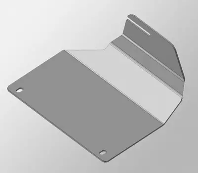 Защита дифференциала ТСС Nissan Pathfinder (2014-2015)