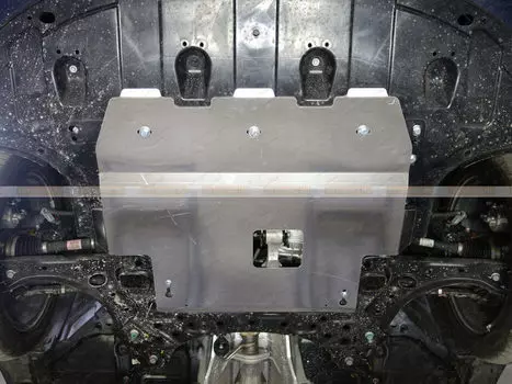 Защита картера (алюминий 4мм) ТСС ZKTCC00203 для Hyundai Elantra 2016