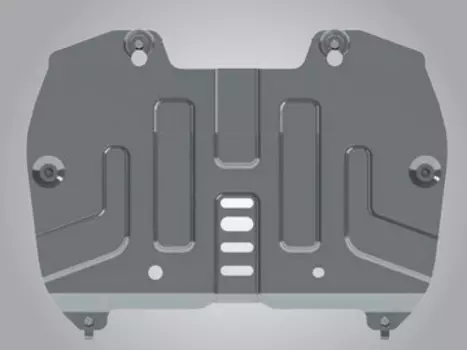 Защита картера (алюминий, толщина 4 мм) Toyota PZ4AL0301200 для Toyota Camry 2018 -