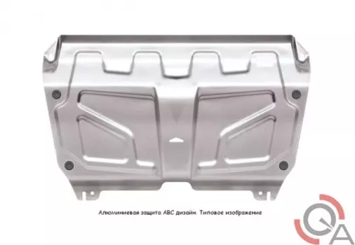 Защита картера и кпп АВС-Дизайн 4128