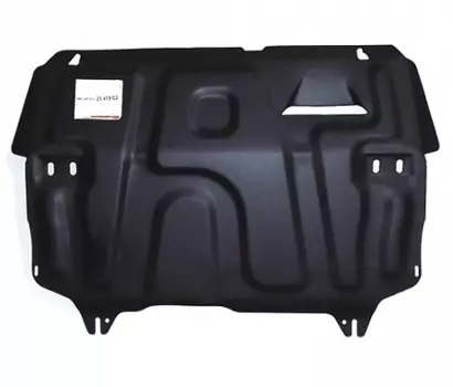 Защита картера и КПП стальная ALFeco для Skoda Rapid