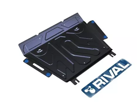 Защита картера и КПП, сталь (увеличенная) Rival 111.5769.1 для Toyota RAV4 2015-