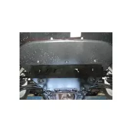 Защита картера + КПП, алюминий (V-все) АВС-Дизайн 15.16ABC для Nissan Qashqai 13-