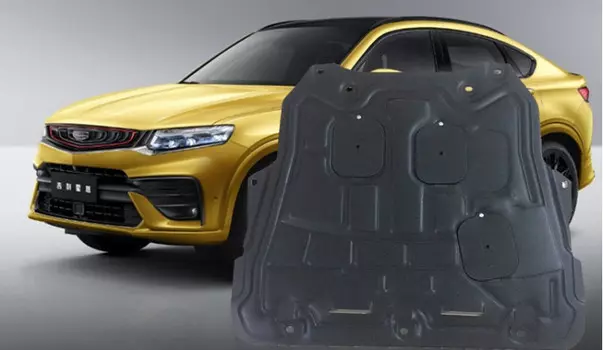 Защита картера (пластик) Geely Tugella (Тугелла) 2020 -