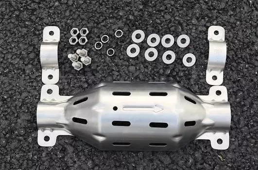 Защита каталитического нейтрализатора (алюминиевый сплав)Bo Yue BYE00171 для Geely Atlas 2016-