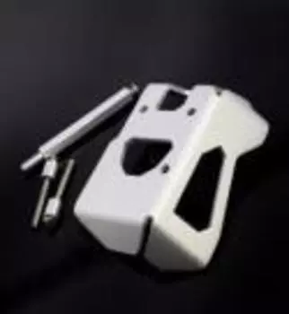 Защита клапа (алюминиевый сплав, серебристый) Savage SAVAGE-0232-02 для BMW R1200GS 2010-2012