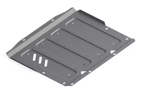 Защита КПП (алюминий) Rival 333.4044.1 для Mitsubishi Pajero IV 2006-