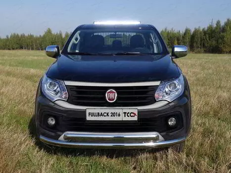 Защита кузова и заднего стекла с LED фарой TCC FIAFUL16-18 для Fiat Fullback 2016 -