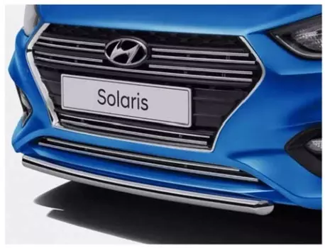 Защита переднего бампера R8630H5100 для Hyundai Solaris 2017-