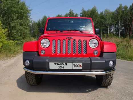 Защита передняя нижняя 60,3 мм Компания ТСС JEEPWRAN5D(3.6)14-02 Jeep Wrangler 2014 - 2017