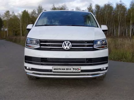 Защита передняя нижняя 60,3 мм Компания ТСС VWTRANS17-02 Volkswagen T6 Transporter 2015-