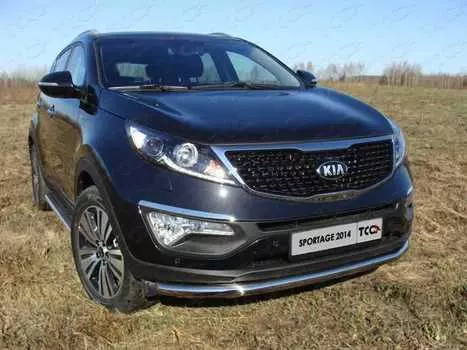 Защита передняя нижняя TCC KIASPORT14-01 Kia Sportage 2016