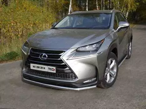 Защита передняя нижняя TCC LEXNX20014-04 Lexus NX 2014-2017