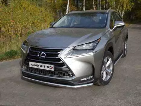 Защита передняя нижняя TCC LEXNX300H14-04 Lexus NX 2017