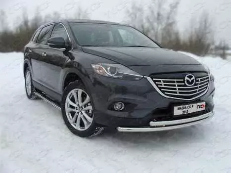 Защита передняя нижняя TCC MAZCX913-10 Mazda CX-9 2017