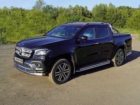 Защита передняя нижняя TCC MERXCL18-07 Mercedes-Benz X-Class 2018-