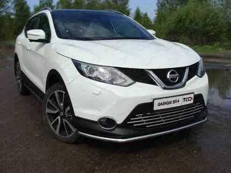 Защита передняя нижняя TCC NISQASH14-01 Nissan Qashqai 2019-2020