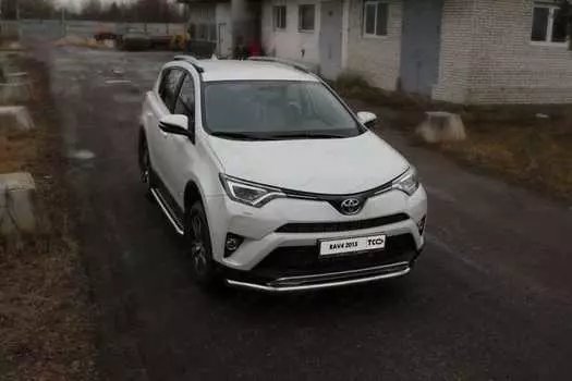 Защита передняя нижняя TCC TOYRAV15-20 Toyota RAV4 2019