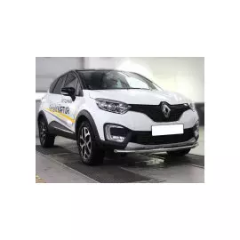 Защита передняя трубообразная d-53 Технотек RK16_1 Renault Kaptur (1G) 2016-