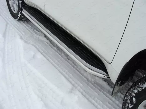 Защита порогов 42,4 мм Компания ТСС TOYLC15013-10 Toyota Land Cruiser J150 2013 - 2017