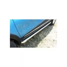 Защита порогов d76 труба для Renault Kaptur 2016 -