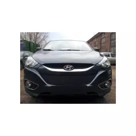 Защита радиатора, чёрная Allest HIX35.black Hyundai ix35 2010 - 2013