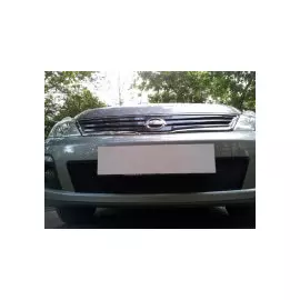 Защита радиатора, чёрная Allest NTID.black Nissan Tiida 2008 - 2014