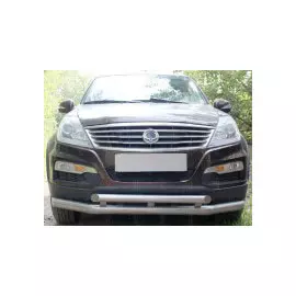 Защита радиатора, чёрная Allest SYREX12.black Ssangyong Rexton 2013 - 2015