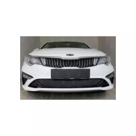 Защита радиатора, чёрная, низ Allest KOP18.bot.black KIA Optima 2016-