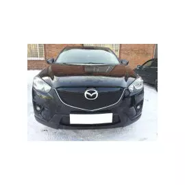 Защита радиатора, чёрная, низ Allest MZX5.bot.black Mazda CX-5 2012 - 2014