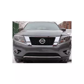 Защита радиатора, чёрная, низ Allest NPATF14.bot.black Nissan Pathfinder 2014-