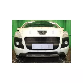 Защита радиатора, чёрная, низ Allest PEU3008.bot.black Peugeot 3008 2010 - 2014