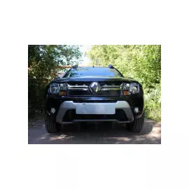 Защита радиатора, чёрная, низ Allest RDUS15.bot.black Renault Duster 2015-