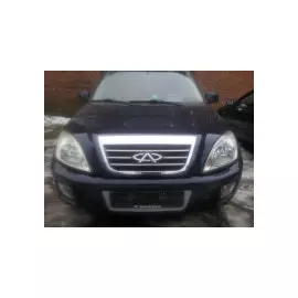 Защита радиатора, хром Allest CTGO.chrome Chery Tiggo 2005 - 2012