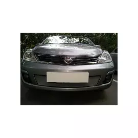 Защита радиатора, хром Allest NTID.chrome Nissan Tiida 2008 - 2014