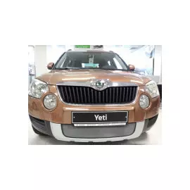 Защита радиатора, хром Allest SKYT.chrome Skoda Yeti 2009 - 2013