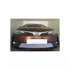 Защита радиатора, хром Allest TCOR16.chrome Toyota Corolla 2016 - 2018