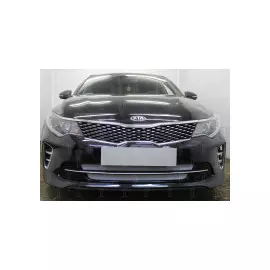 Защита радиатора, хром (GT / GT-Line) Allest KOPGT15.chrome KIA Optima 2016-