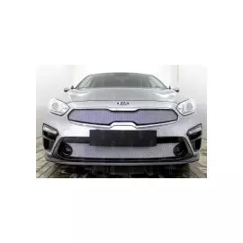 Защита радиатора, хром, низ Allest KCER18.bot.chrome KIA Cerato 2018-
