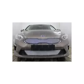 Защита радиатора, хром, низ Allest KCIII18.bot.chrome KIA Ceed 2018-