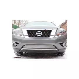 Защита радиатора, хром, низ Allest NPATF14.bot.chrome Nissan Pathfinder 2014-