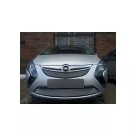 Защита радиатора, хром, низ Allest OZAF.bot.chrome Opel Zafira 2012 - 2015