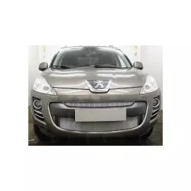 Защита радиатора, хром, верх Allest PEU4007.top.chrome Peugeot 4007 2007 - 2013