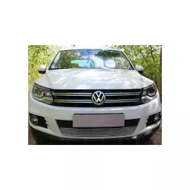 Защита радиатора Optimal, хром Allest WVTIG.OPTIMAL.chrome Volkswagen Tiguan 2011 - 2016