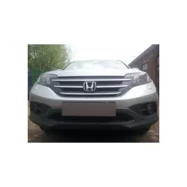 Защита радиатора Premium, чёрная (2.0) Allest HCR-V.PREMIUM.black Honda CRV 2012 - 2014