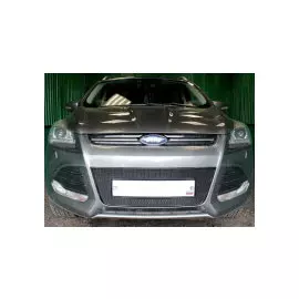 Защита радиатора Premium, чёрная Allest FKUG13.PREMIUM.black Ford Kuga 2013 - 2016